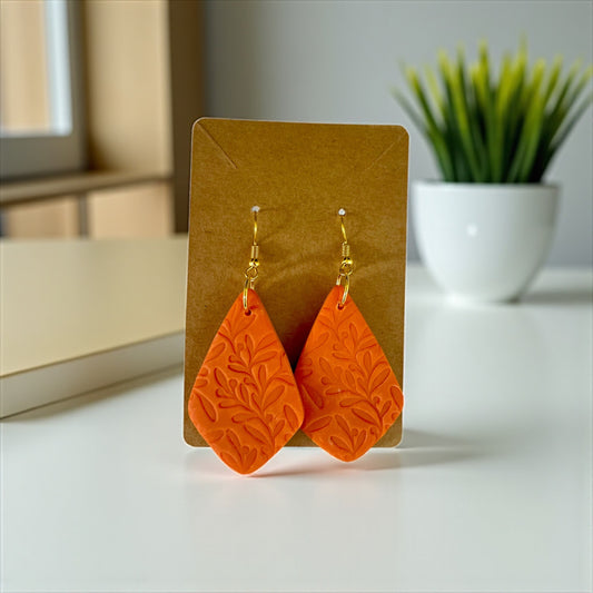 Handcrafted Fall Collection Clay Earrings