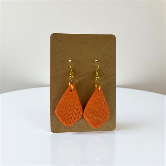 Handcrafted Fall Collection Clay Earrings