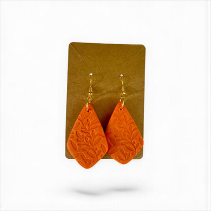 Handcrafted Fall Collection Clay Earrings