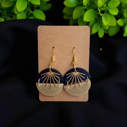 Handcrafted Dangle Clay Earrings