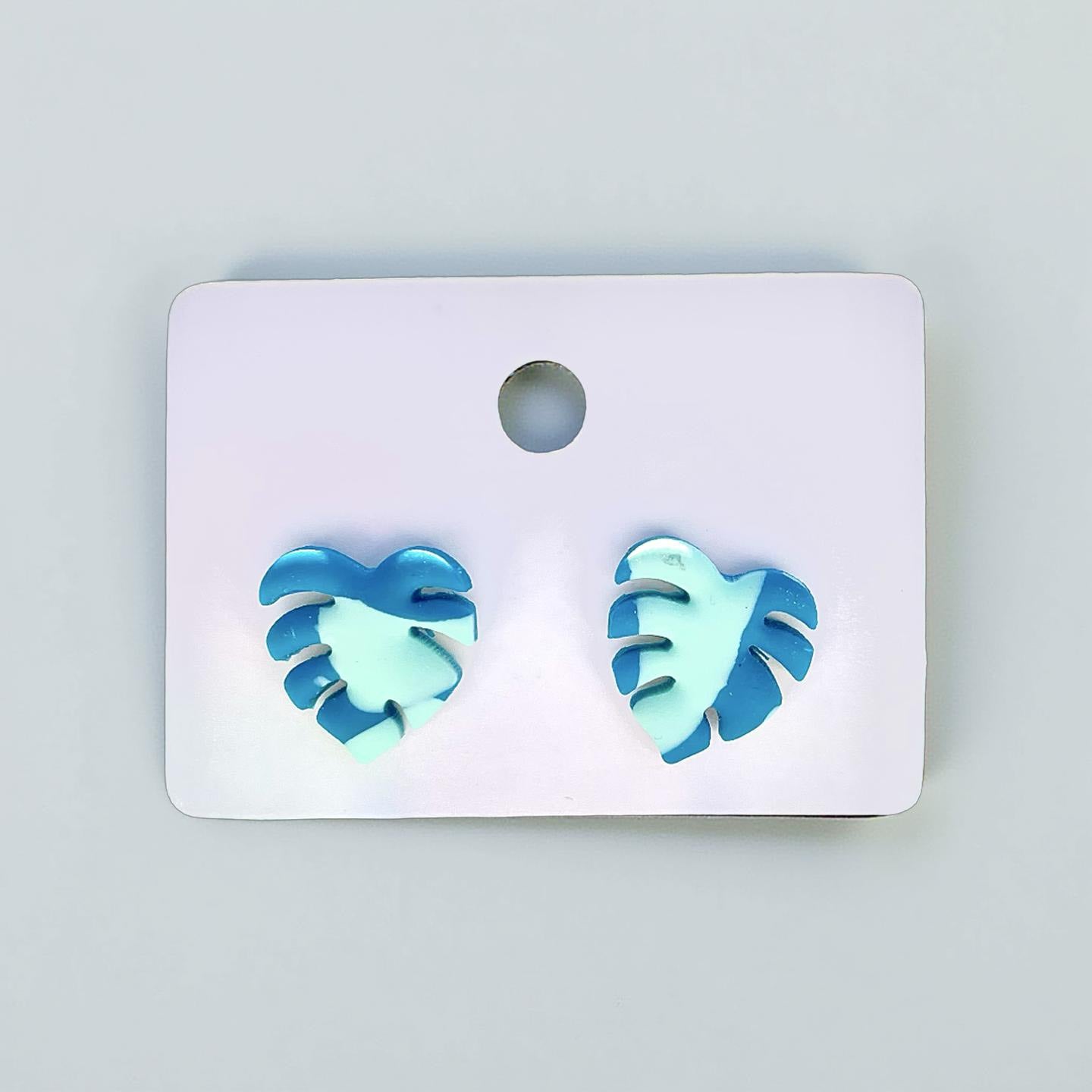 Tropical Leaf Studs